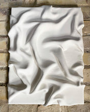 Indlæs billede til gallerivisning DRAPE ON CANVAS, WHITE, 30X40 CM 
